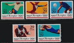 US 1992 SC# 2637 - 2641 - Summer Olympics -1992 - M-NH Lot # 495-1 - Picture 1 of 2