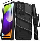 ZIZO Bolt Bundle for Galaxy A53 5G Case with Screen Protector, Holster & Lanyard