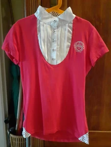 Turniershirt STEEDS Gr. 164 XS PINK Kaum getragen! - Bild 1 von 5