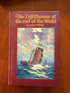 The Lighthouse At The End Of The World Jules Verne G.H. Watt 1st Ed  1924 - Picture 1 of 7
