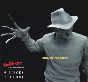 Freddy Krueger 1/8 Scale 3D Printing Figure Model Kit Unpained Unassembled GK - Picture 1 of 5