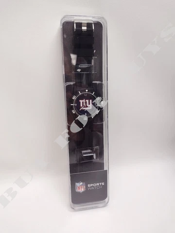 New York Giants Men's Black Watch - (NFL) Model Three Cover