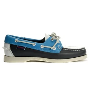 Sebago Women's Portland Spinnaker Navy Boat Shoes 7001SFO.974 - Picture 1 of 4