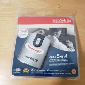 SanDisk ImageMate USB 2.0 5-in-1 Card Reader/Writer SDDR-99-A15 - Picture 1 of 3