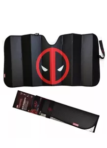 New Marvel X-Men Deadpool Car Truck Windshield Folding Sun Shade Large Size - Bild 1 von 4
