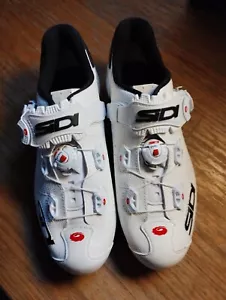 New 2019 SIDI WIRE AIR 2 Road Cycling Carbon Shoes White EU 38 - Foto 1 di 3