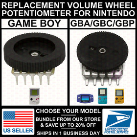 Game Boy/Advance/Color/GB/GBA/GBC/GBP Replacement Volume Wheel Potentiometer