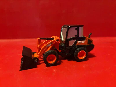 Kubota Pull-back R630 Wheel Loader Mini Toy 4” By Popak New-Ray. Loose, Works. - Image 1 of 4