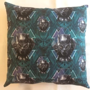 NUEVA ALMOHADA MARVEL AVENGERS PANTERA NEGRA COMPLETA 15 X 15 ALGODÓN - Imagen 1 de 2