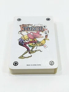 Vtg Alaska Souvenir Playing Cards Yellow Totem Pole Travel made in Hong Kong - Picture 1 of 3