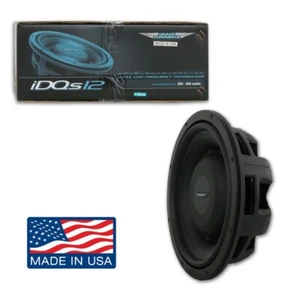 IMAGE DYNAMICS IDQS12 D4 12" DUAL 4 OHM CAR DVC SHALLOW MOUNT SUBWOOFER 250W RMS - Picture 1 of 1