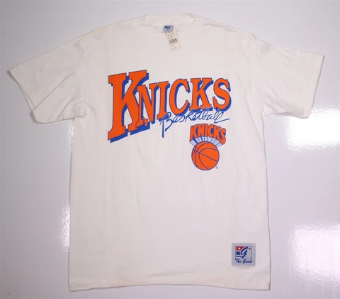 NWT New Vintage 80's-90's New York Knicks The Game Single Stitch T-Shirt Large Cover