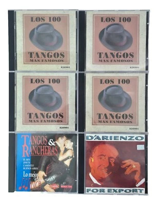 Los 100 Tangos Mas Famoos Compilation Set Of 6 Cd's Mint Condition  - Image 1 of 4