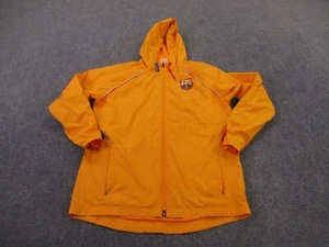 Nike FC Barcelona Jacket Mens L Yellow Football Soccer Sports Track DH7831 836 - Picture 1 of 11
