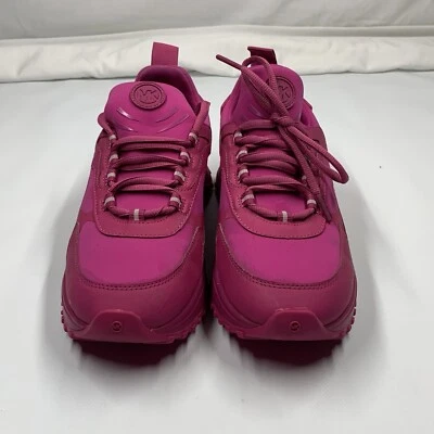 Zapatilla deportiva Michael Kors Theo para mujer en Wild Berry talla 8,5 M Foto 1 de 4