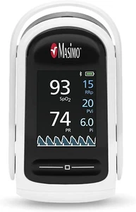 Masimo MightySat Fingertip Pulse Oximeter with Bluetooth, Monitor Blood Oxyge... - Picture 1 of 7