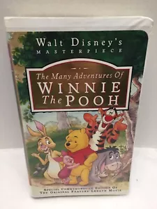 Winnie The Pooh VHS Walt Disney 1st Full Length Commerative Edition ššš - Picture 1 of 4