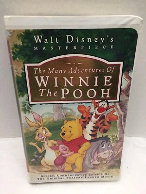 Winnie The Pooh VHS Walt Disney 1st Full Length Commerative Edition 👀👍👍 - Image 1 of 4