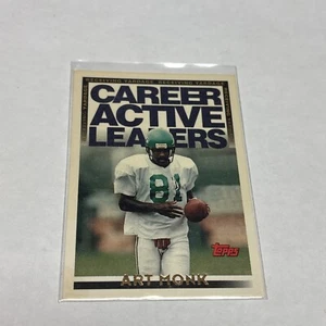 1994 Topps # 478 Art Monk 1000 Yard Club New York Jets ¡Mirada nítida! - Imagen 1 de 2