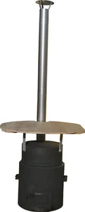 806354 Stehtisch/Partytisch, beheizbar, feste Brennstoffe, Komplettset - Bild 1 von 5