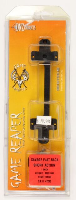 DNZ Game Reaper 2 Savage RR Axis, 30mm High Black Mount - SW3TH2