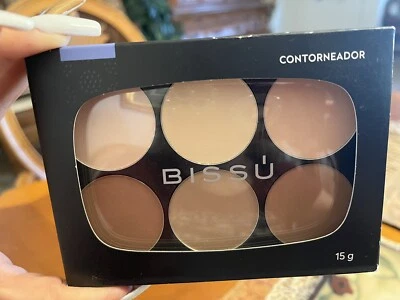 Bissu Contorneador Paleta Contouring Powder Palette 01 Claro a Mediano NWT NIB - Image 1 of 4