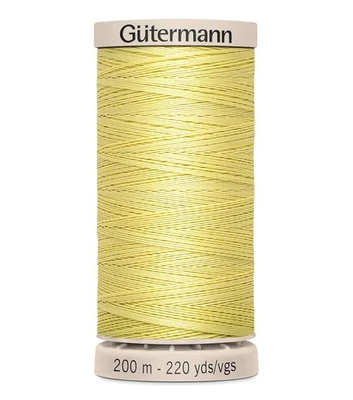 Gutermann Quilting Thread 220yd, Canary - Image 1 of 2