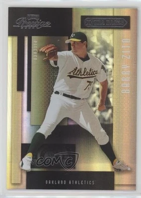 2004 Playoff Prestige Xtra Bases Black /75 Barry Zito #132 - Image 1 of 2