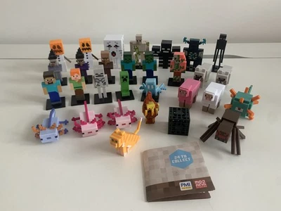 Minecraft Toppeez Figures x 30 Job Lot Minecraft Movie Toys Mojang - Image 1 of 4