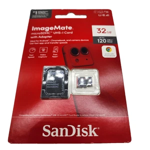 Tarjeta de memoria SanDisk 32 GB ImageMate microSDHC UHS 1 con adaptador NUEVO - Imagen 1 de 2