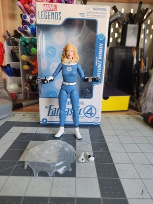 Marvel Legends Series Fantastic Four 4 Primeiros Passos Personalizado Mulher Invisível - Imagem 1 de 4