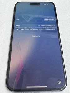 Unlocked Apple iPhone 16 Plus 128GB Black Less Than 2 Month Old A- Grade - Zdjęcie 1 z 12