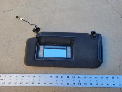 Dodge Charger Chrysler 300 2011-2023 conductor lado izquierdo parasol y clip negro Foto 1 de 4