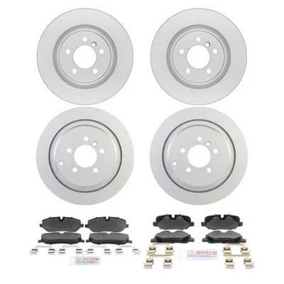 博世QuietCast半金属刹车片和转子套件适用于06-09路虎 — 第 1/4 张图片
