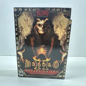 Diablo II 2 Lord of Destruction Expansion Set Big Box Sealed Neu Top NIB - Bild 1 von 17