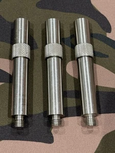 Korda Singlez Edelstahl 3,5" (kurz) x 3 Ständer Karpfenangeln - Bild 1 von 3