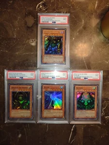 Yugioh  Gate Guardian SET. MRD-000 1st Edition Sanga Suijin Kazejin MINT AE - Picture 1 of 6