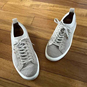 Allen Edmonds Light Brown Oliver Knit Sneakers Size 9 Men's  - Picture 1 of 9