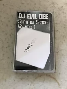DJ EVIL DEE SUMMER SCHOOL VOL. 1 TAPE KINGZ NYC 90S RAP MIXTAPE CASSETTE TAPE - Foto 1 di 3