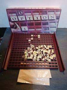 Vintage 1983 Parker Brothers "Option" Double Sided Word Game~Complete - Picture 1 of 7