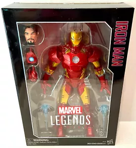 Hasbro Marvel Legends Series Iron Man (12 in) (B7434) (NISB) - Picture 1 of 5