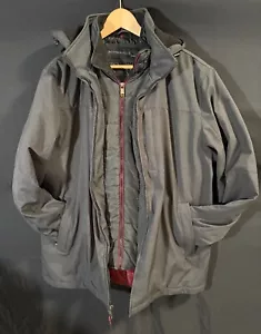 Weatherproof Since 1948 Mens Winter Jacket Double Layer Large Gray EUC - Picture 1 of 4