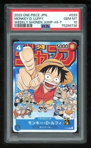 One Piece Japanese P-033 PSA 10 75286736 - Picture 1 of 2