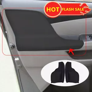 Labwork Door Armrest Replacement Cover For 2011-2017 Honda Odyssey Leather Black - Picture 1 of 6
