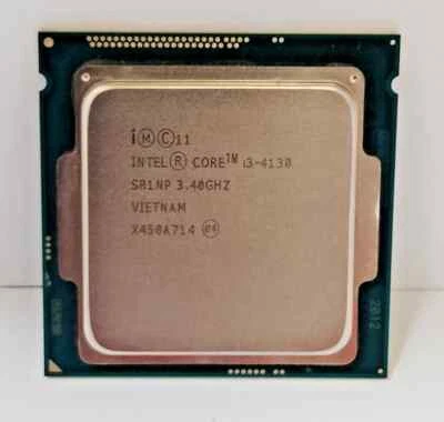 Lote de 82 procesadores de escritorio CPU Intel Core i3-4130 SR1NP 3,40 GHz Foto 1 de 2