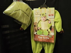 INCHARACTER TINY TURTLE GREEN SHELL INFANT BABY HALLOWEEN COSTUME - Picture 1 of 13