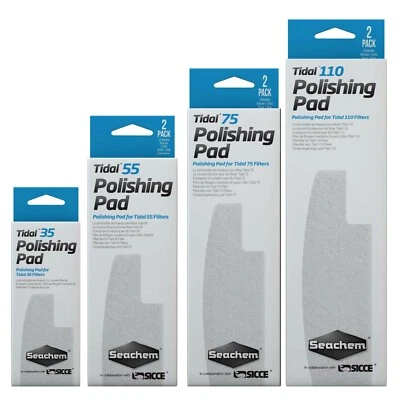 Almohadilla de pulido de mareas Seachem Laboratories para filtros de marea blanca, paquete de 2* Foto 1 de 4