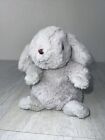 Janie And Jack Stuffed Animal 6" Gray Bunny Rabbit Plush Toy 2017