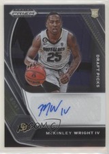2021-22 Panini Prizm Draft Picks McKinley Wright IV #DP-MWR Auto