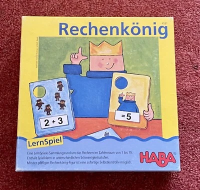 *** HABA Rechenkönig, Lern Spiel, ab 6 Jahre, sehr guter Zustand! - Bild 1 von 3